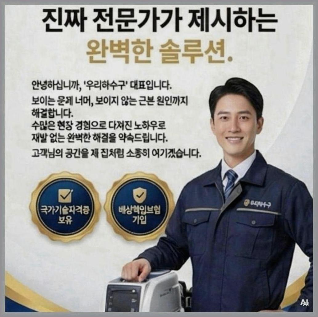 은평구신사동북한산배수구뚫는법