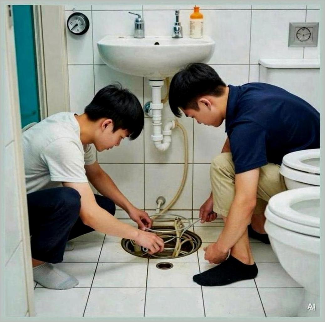 용인시신봉동식당하수구막힘