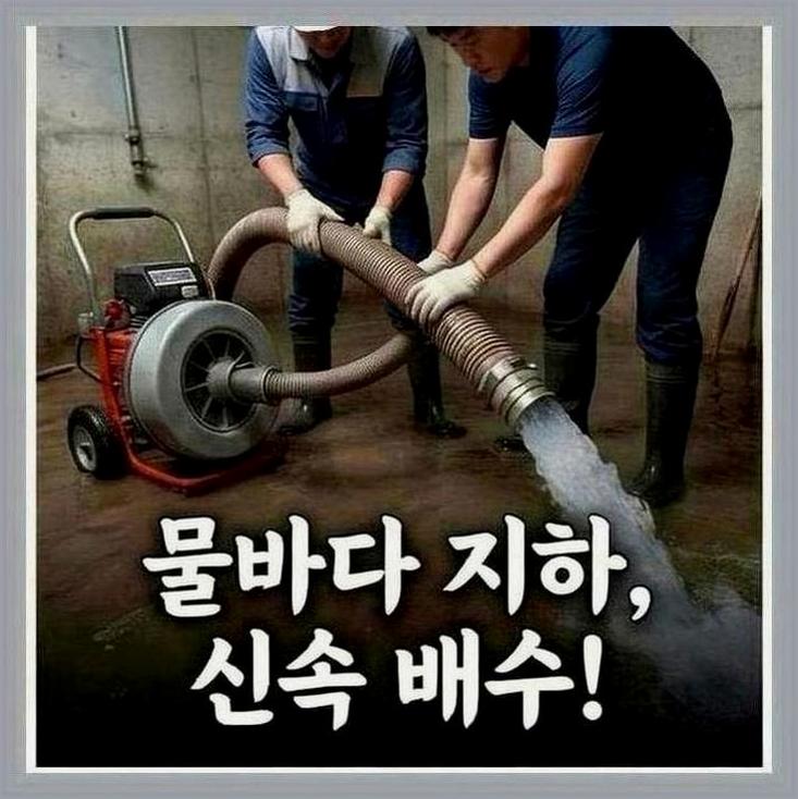 평택시비전동베란다배수구역류원인