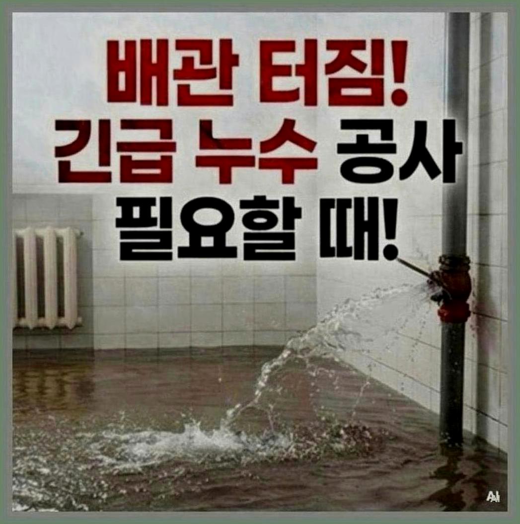 안양시범계역주방배수구역류할때