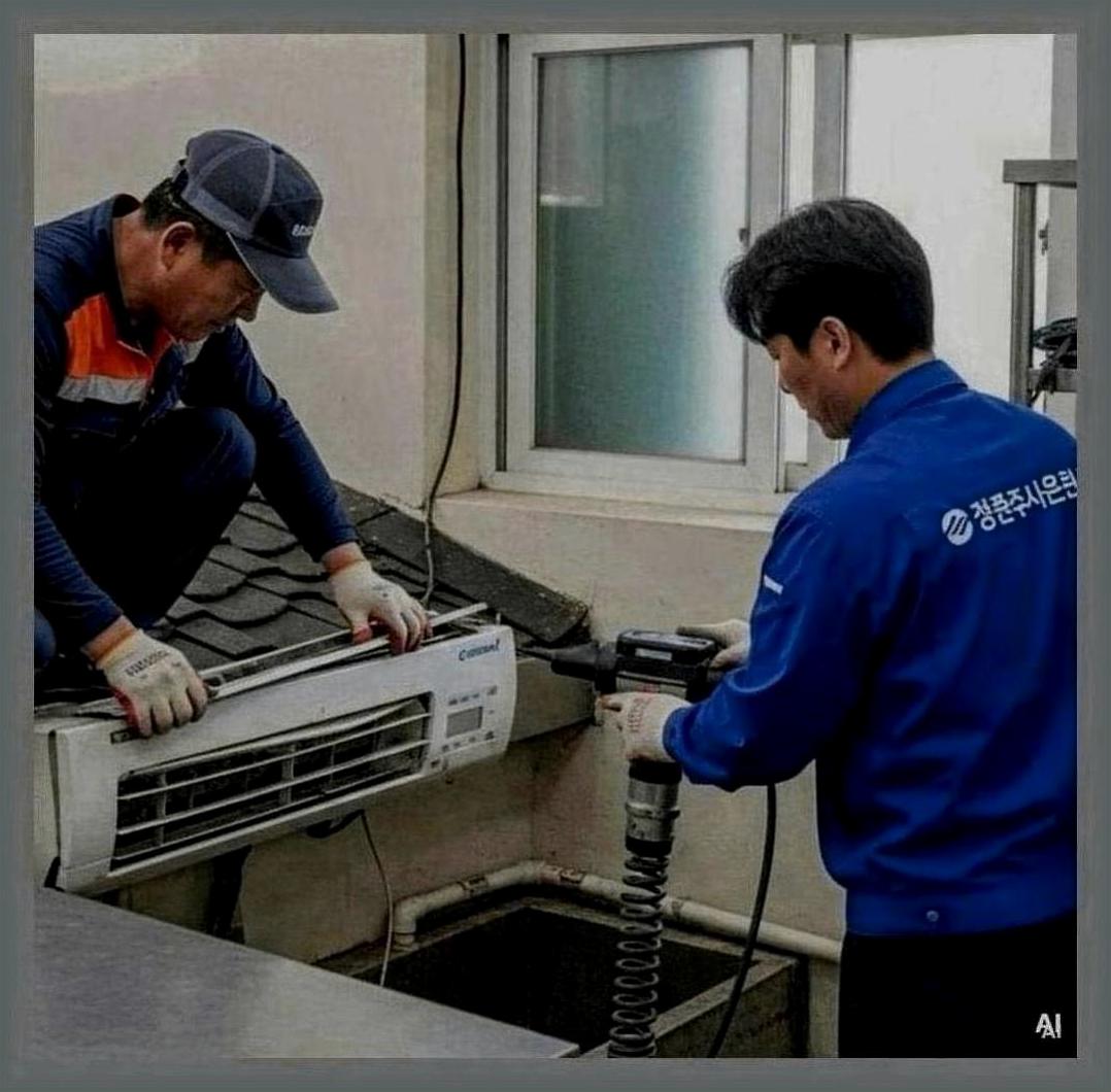 용인시신봉동세탁실막힘뚫음